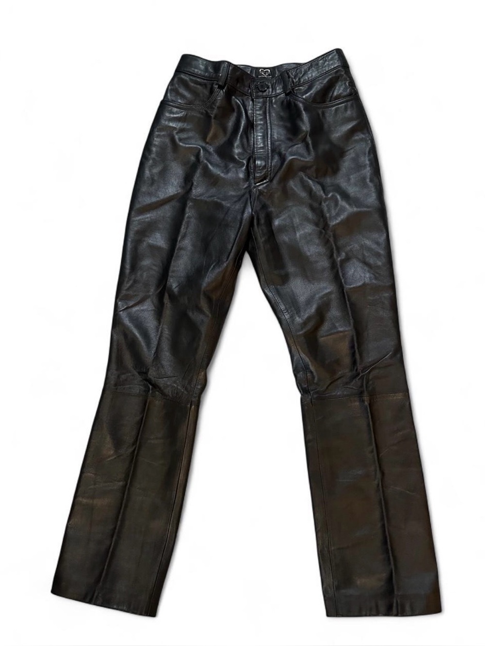 Vintage Y2K XOXO black leather pants 7